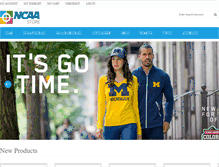 Tablet Screenshot of ncaasportsshop.com